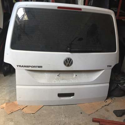 volkswagen transporter 2014-2017 çıkma yedek bagaj kapısı